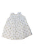 A White Sleeveless Dresses from Bonpoint in size 12-18M for girl. (Back View)