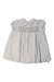 A Ivory Short Sleeve Dresses from Bonpoint in size 12-18M for girl. (Front View)