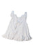 A White Sleeveless Dresses from Ralph Lauren in size 6-12M for girl. (Back View)
