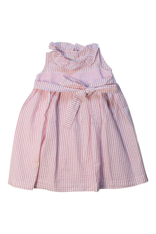 A Pink Sleeveless Dresses from M. Ferrari in size 6-12M for girl. (Front View)
