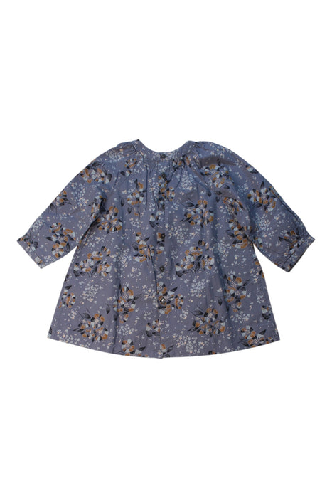 A Multicolour Long Sleeve Dresses from Bonpoint in size 6-12M for girl. (Back View)