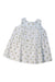 A White Sleeveless Dresses from Bonpoint in size 6-12M for girl. (Front View)