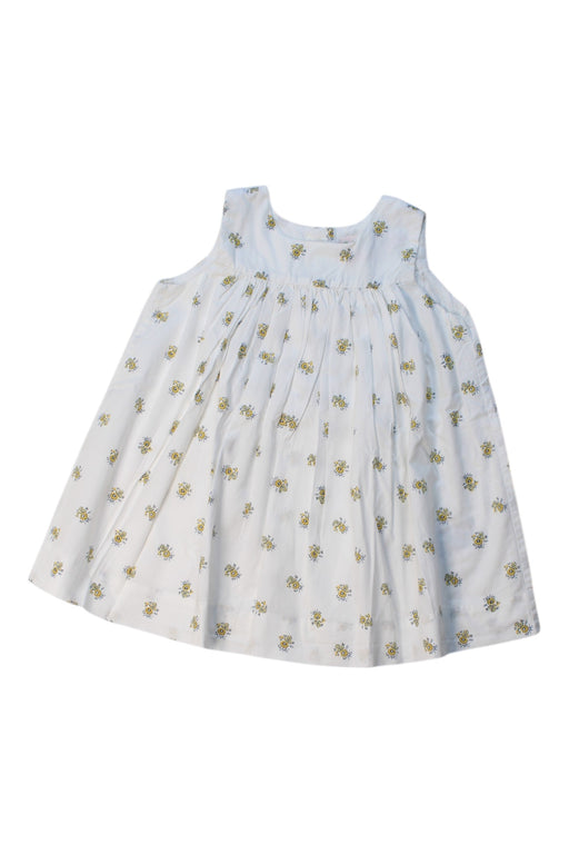 A White Sleeveless Dresses from Bonpoint in size 6-12M for girl. (Front View)