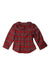 A Red Long Sleeve Shirts from Nicholas & Bears in size 2T for girl. (Front View)
