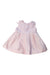 A Pink Sleeveless Dresses from Isabel Garreton in size 6-12M for girl. (Front View)