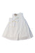 A White Sleeveless Dresses from La Stupenderia in size 6-12M for girl. (Front View)