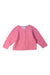 A Pink Cardigans from Jacadi in size 3-6M for girl. (Front View)