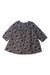 A Grey Long Sleeve Dresses from Bonpoint in size 12-18M for girl. (Back View)