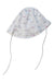 A Multicolour Sun Hats from Jacadi in size 3-6M for girl. (Back View)