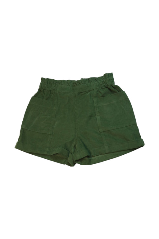 A Green Shorts from Crewcuts in size 7Y for neutral. (Front View)