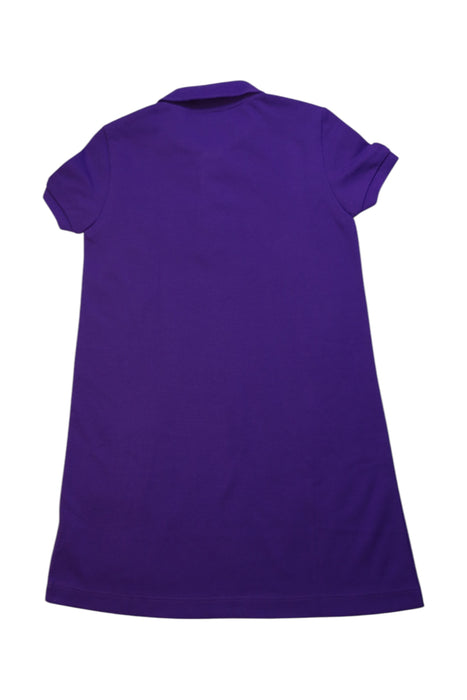 A Purple Short Sleeve Dresses from Lacoste in size 5T for girl. (Back View)