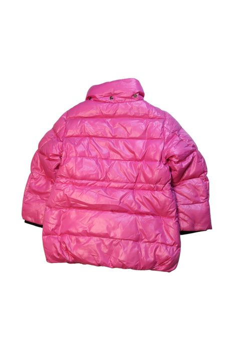 A Pink Puffer/Quilted Coats & Outerwear from Moncler in size 3T for neutral. (Back View)