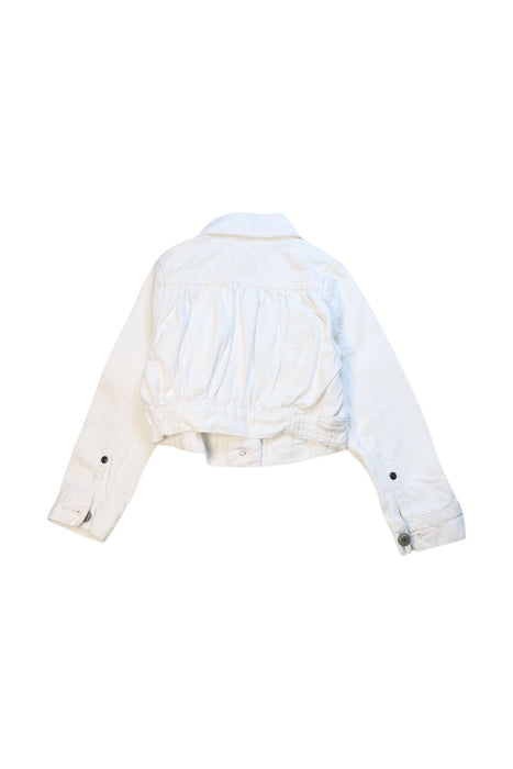 A White Lightweight Jackets from Ralph Lauren in size 4T for girl. (Back View)