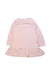 A White Long Sleeve Dresses from Petit Bateau in size 4T for girl. (Back View)
