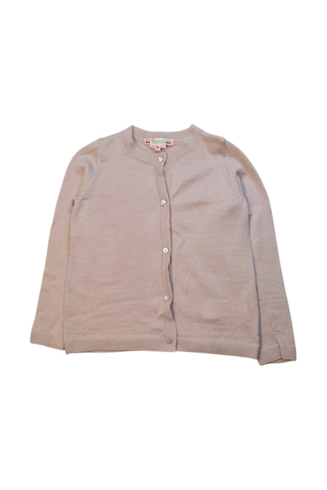 A Beige Cardigans from Bonpoint in size 3T for girl. (Front View)