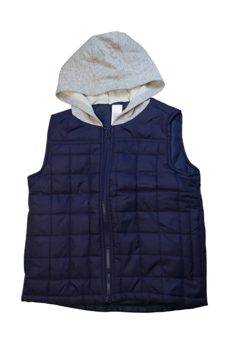 A Navy Puffer/Quilted Coats & Outerwear from Gymboree in size 5T for neutral. (Front View)