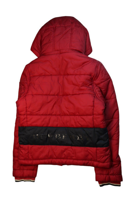 A Red Puffer/Quilted Coats & Outerwear from Burberry in size 12Y for neutral. (Back View)