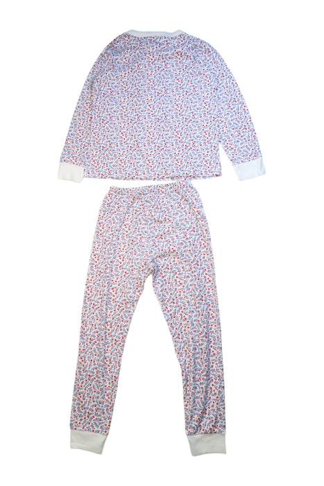 A White Pyjama Sets from Petit Bateau in size 6T for neutral. (Back View)