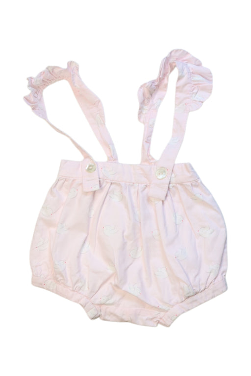 A Pink Sleeveless Rompers from Jacadi in size 0-3M for girl. (Front View)