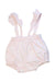 A Pink Sleeveless Rompers from Jacadi in size 0-3M for girl. (Back View)