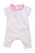 A Pink Short Sleeve Rompers from Jacadi in size 18-24M for neutral. (Front View)