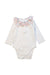 A White Long Sleeve Bodysuits from Jacadi in size 6T for neutral. (Front View)