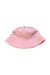 A Pink Sun Hats from Mothercare in size 3T for neutral. (Front View)