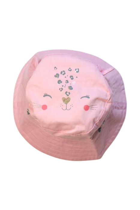 A Pink Sun Hats from Mothercare in size 3T for neutral. (Back View)