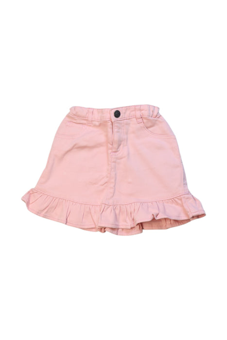 A Pink Short Skirts from Mothercare in size 5T for girl. (Front View)