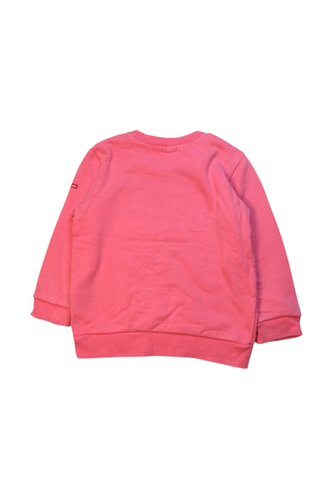 A Pink Crewneck Sweatshirts from Hot Biscuits Mikihouse in size 3T for neutral. (Back View)