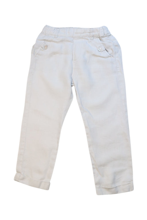 A White Casual Pants from Tartine et Chocolat in size 2T for neutral. (Front View)