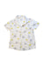 A White Short Sleeve Shirts from Mayoral in size 3T for boy. (Front View)