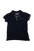 A Navy Short Sleeve Polos from Mayoral in size 3T for boy. (Front View)