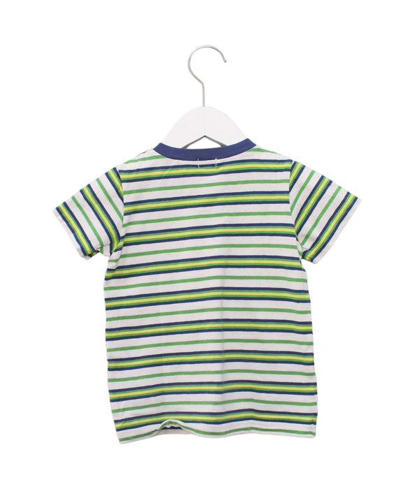 A Multicolour Short Sleeve T Shirts from Miki House in size 4T for girl. (Back View)