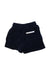 A Navy Shorts from Minnow in size 3T for neutral. (Back View)