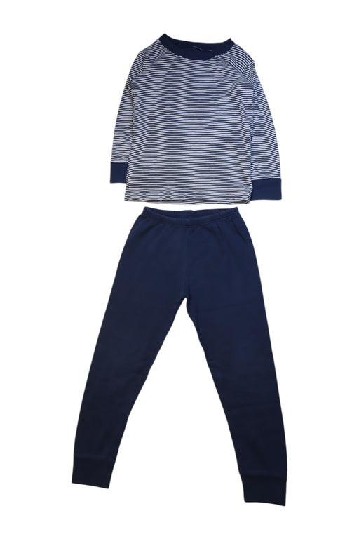A Navy Pyjama Sets from Kissy Kissy in size 4T for neutral. (Front View)