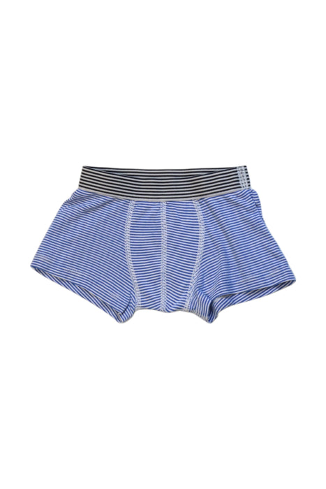 A Blue Underwear from Petit Bateau in size 4T for neutral. (Front View)