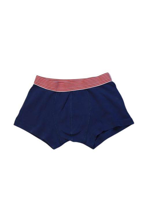 A Navy Underwear from Petit Bateau in size 6T for neutral. (Front View)