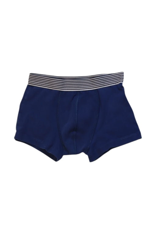 A Blue Underwear from Petit Bateau in size 6T for boy. (Front View)