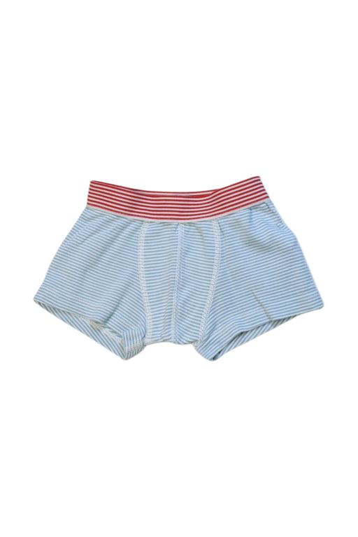 A Blue Underwear from Petit Bateau in size 4T for neutral. (Front View)