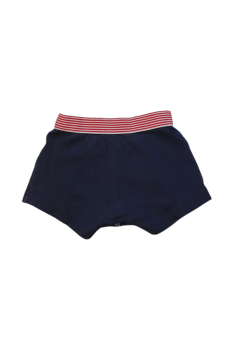 A Navy Swim Shorts from Petit Bateau in size 4T for neutral. (Back View)