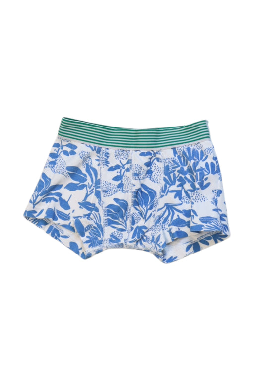 A Blue Underwear from Petit Bateau in size 4T for neutral. (Front View)