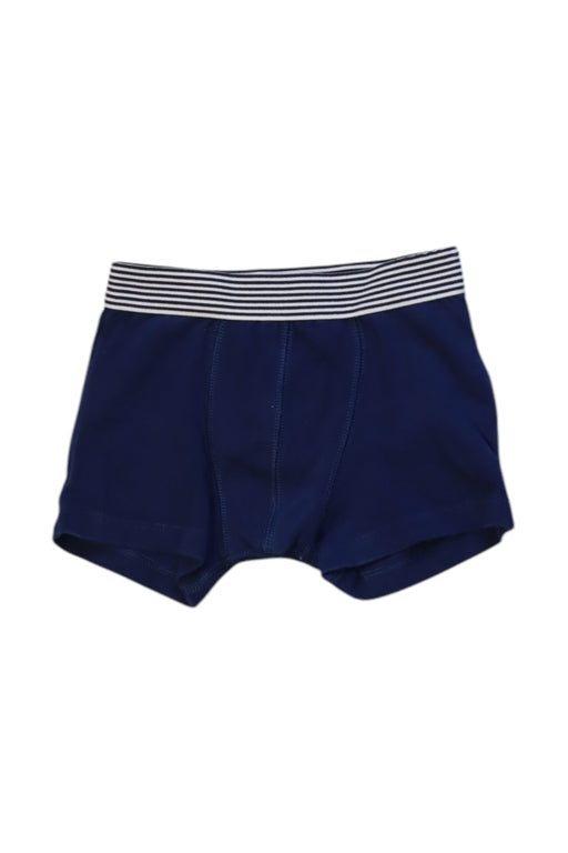 A Navy Underwear from Petit Bateau in size 4T for boy. (Front View)
