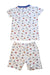 A Multicolour Pyjama Sets from Kissy Kissy in size 4T for neutral. (Back View)
