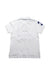 A White Short Sleeve Polos from Polo Ralph Lauren in size 4T for boy. (Back View)