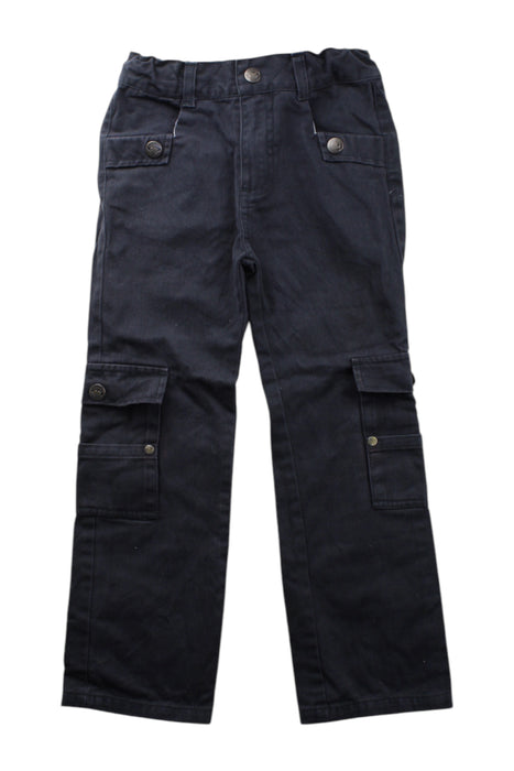 A Navy Casual Pants from Appaman in size 6T for boy. (Front View)