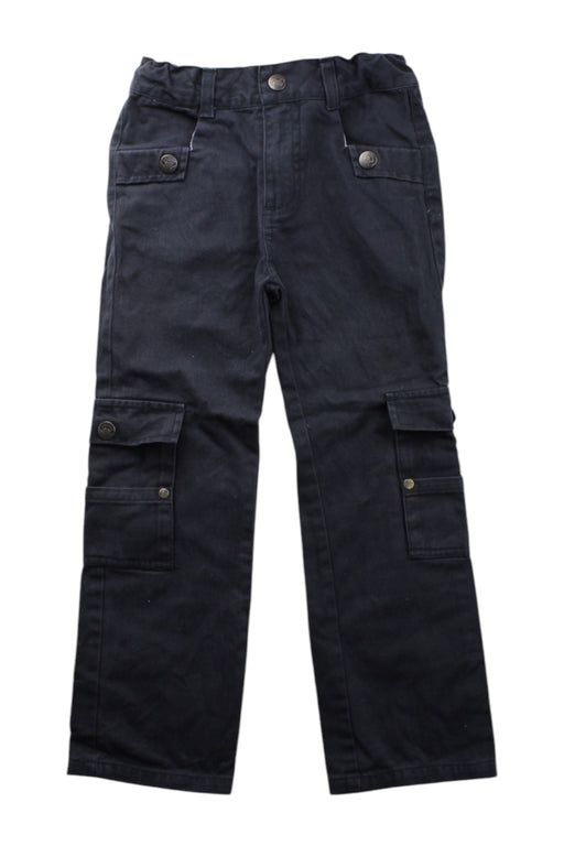 A Navy Casual Pants from Appaman in size 6T for boy. (Front View)