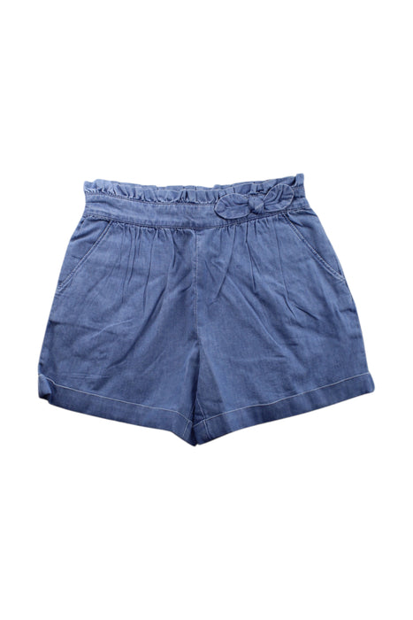 A Blue Shorts from Janie & Jack in size 10Y for girl. (Front View)