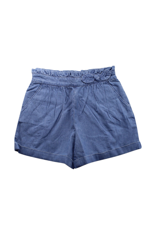 A Blue Shorts from Janie & Jack in size 10Y for girl. (Front View)