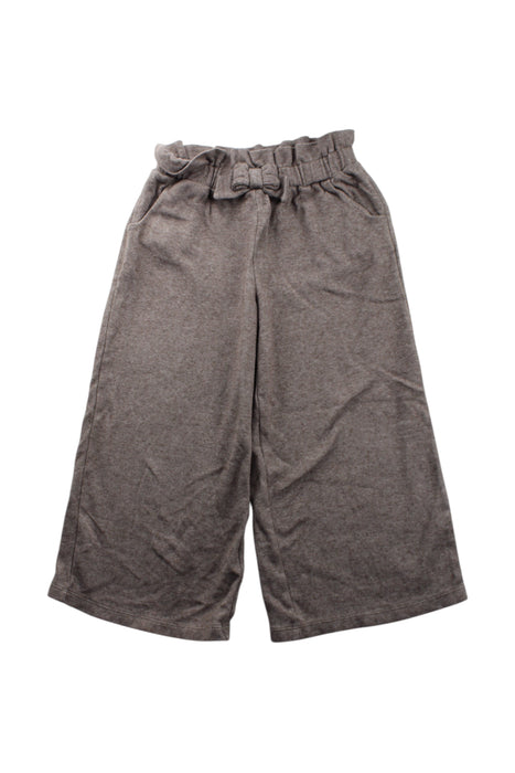 A Taupe Casual Pants from Janie & Jack in size 6T for neutral. (Front View)